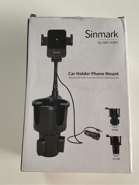 Sinmark GL1001-XS01 Car Holder Phone Mount - NWT